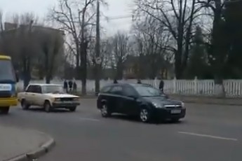 У Луцьку на проспекті − аварія (відео)