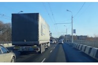 У Луцьку в заторі застрягли авто (фото)