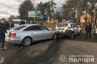 Повідомили деталі аварії, у якій на Волині зіткнулись легковик та авто поліції