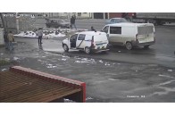 У селі поблизу Луцька фура протаранила легковик (відео)