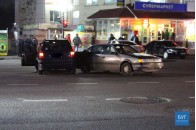 У місті на Волині трапилася ДТП за участю таксі (фото)