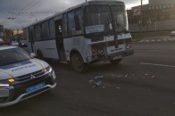 У Луцьку маршрутка зіткнулась з Mercedes (фото)