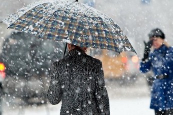 27-31 грудня: на Волинь насувається мокрий сніг та ожеледиця