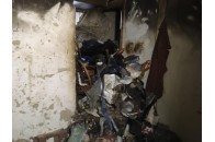 У Луцьку в квартирі, яка нещодавно горіла, знову спалахнуло сміття