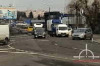 У Луцьку на Набережній через аварію утворився значний затор