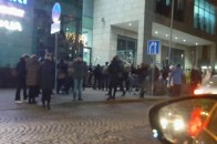 У центрі Львова горить величезний торговий комплекс (відео)