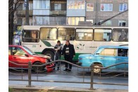 У Луцьку на проспекті зіткнулися два автомобілі (фото)