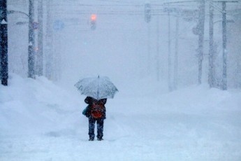 На Україну насувається снігова буря