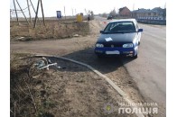 П'яний велосипедист потрапив під колеса авто (фото)