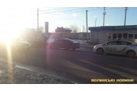 У Луцьку зіткнулися два автомобілі (фото)