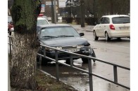 У Луцьку неподалік Старого ринку сталася аварія (фото)