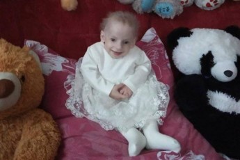 Померла найменша дівчинка України з Волині, яка боролась зі страшною хворобою