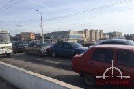 У Луцьку на мосту зіткнулися чотири автомобілі