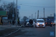 У місті на Волині зіткнулися мотоцикл та мінівен