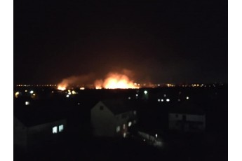У Луцьку – масштабна пожежа (фото)
