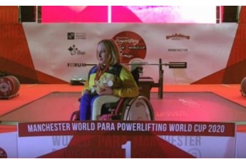 Волинянка здобула Кубок світу з парапауерліфтингу
