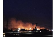 Під Луцьком горить поле (фото)