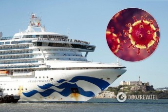 На борту круїзного лайнера, де спалахнув коронавірус, є українці