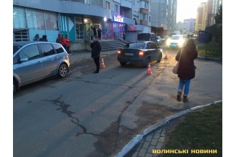 У Луцьку під колеса автомобіля потрапила дитина (фото)