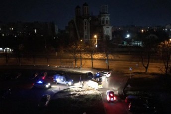 У Луцьку вночі декілька екіпажів поліції затримували п'яного водія (відео)