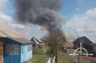 На Волині декілька днів горить берег річки Стохід (відео)