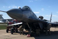 Порушив правила польотів: повідомили деталі аварійної посадки луцького винищувача у Мелітополі (фото)