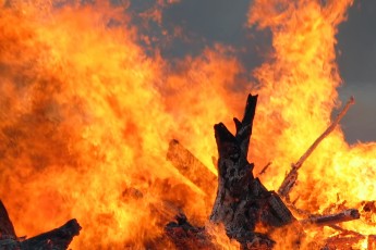 На Волині в пожежі загинула пенсіонерка