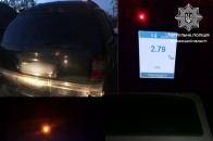 У Луцьку за ніч спіймали 8 п'яних та під наркотиками водіїв (фото)