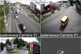 У Луцьку на перехресті двох вулиць встановили камери
