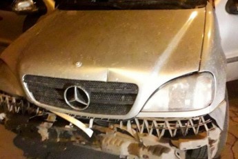 У Луцьку п'яний водій Mercedes-Benz втік з місця ДТП (фото)