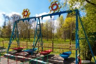 У Центральному парку Луцька демонтують атракціони