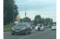 У Луцьку на перехресті вулиць сталася аварія (фото)
