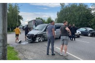 Поблизу Луцька зіткнулися два автомобілі (відео)
