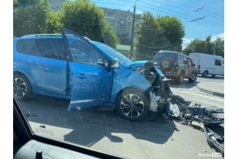 У Луцьку – аварія за участі двох автомобілів (фото)