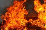 У селі на Волині горіла господарська споруда