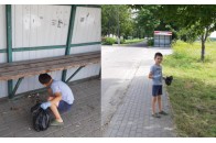 На Волині 6-річний хлопчик прибирає місцевість від сміття