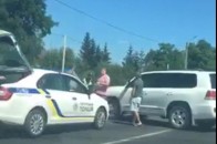 На трасі під Луцьком зіткнулись дві Toyota