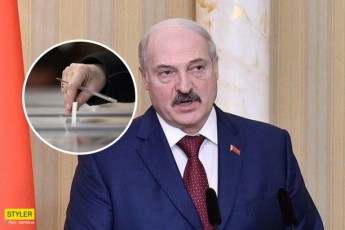 Лукашенко осоромився на виборах (відео)