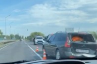 У місті на Волині зіткнулись три автомобілі