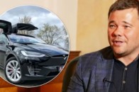 У Києві дотла згоріла Tesla Андрія Богдана, у якій Зеленський знімав відеоролики для народу (відео)