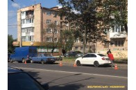 У Луцьку зіткнулись три автомобілі (фото)