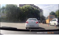 У Луцьку маршрутка потрапила у ДТП (фото)