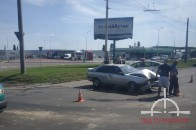У Луцьку легковик влетів у вантажівку (фото, відео)