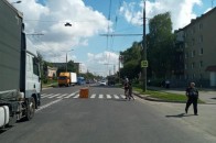 На місці смертельної аварії у Луцьку прибрали зупинки