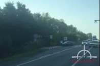 Неподалік Луцька легковик ледве не 