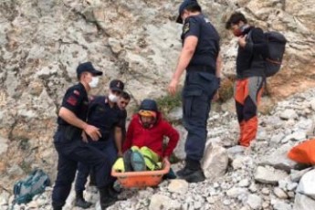 Українець втрапив у пастку в горах Туреччини