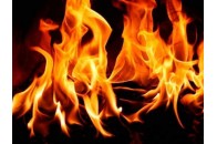 На Волині горів цегляний сільський будинок