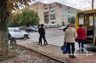У Луцьку Hyundai в'їхав у маршрутку (фото)