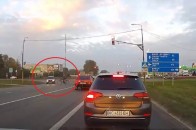 На Волині велосипедист потрапив під колеса автомобіля (відео)