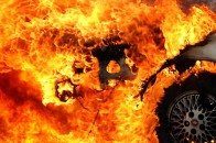 На Волині горів автомобіль